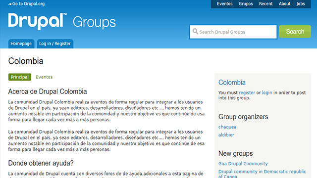 Grupos Colombia